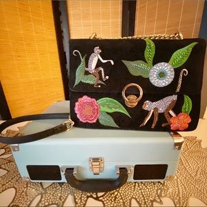 TOPSHOP Monkey Floral Bag